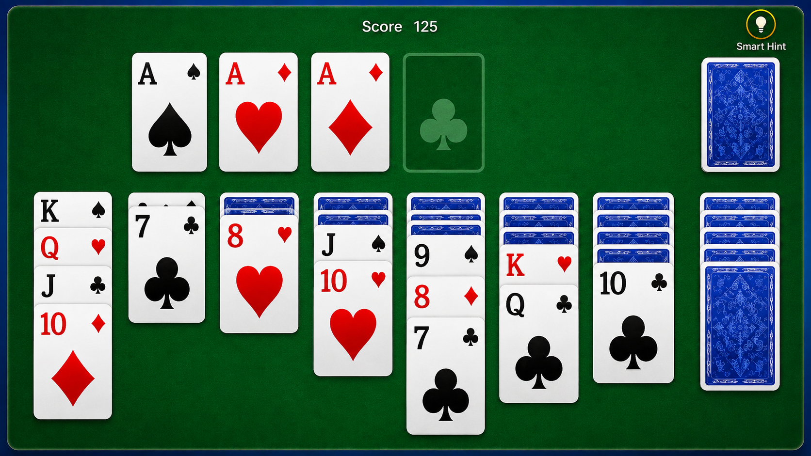 Solitaire App gameplay